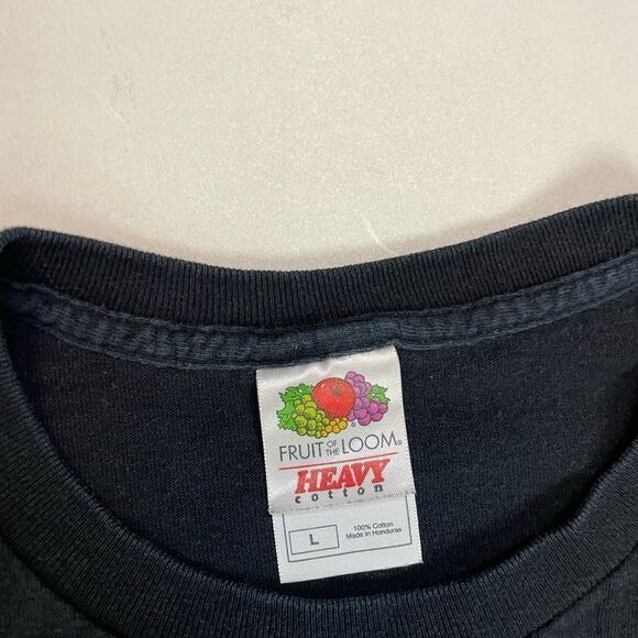 VINTAGE Miami Heat 2002 Graphic T-shirt Men Large Black Short Sleeve - Picture 5 of 6